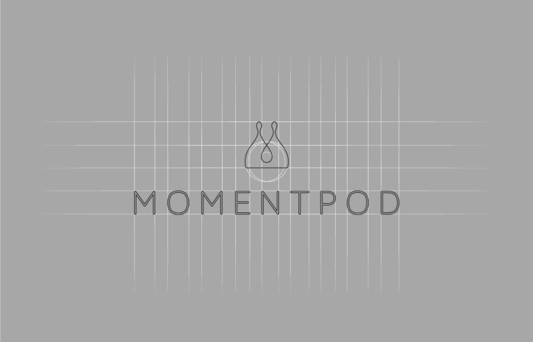 logo breakdown graphic design moment pod