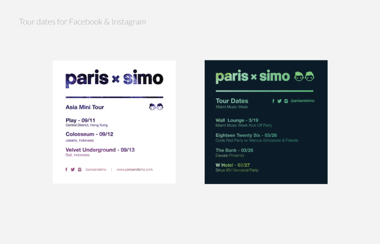 Paris and Simo Dates