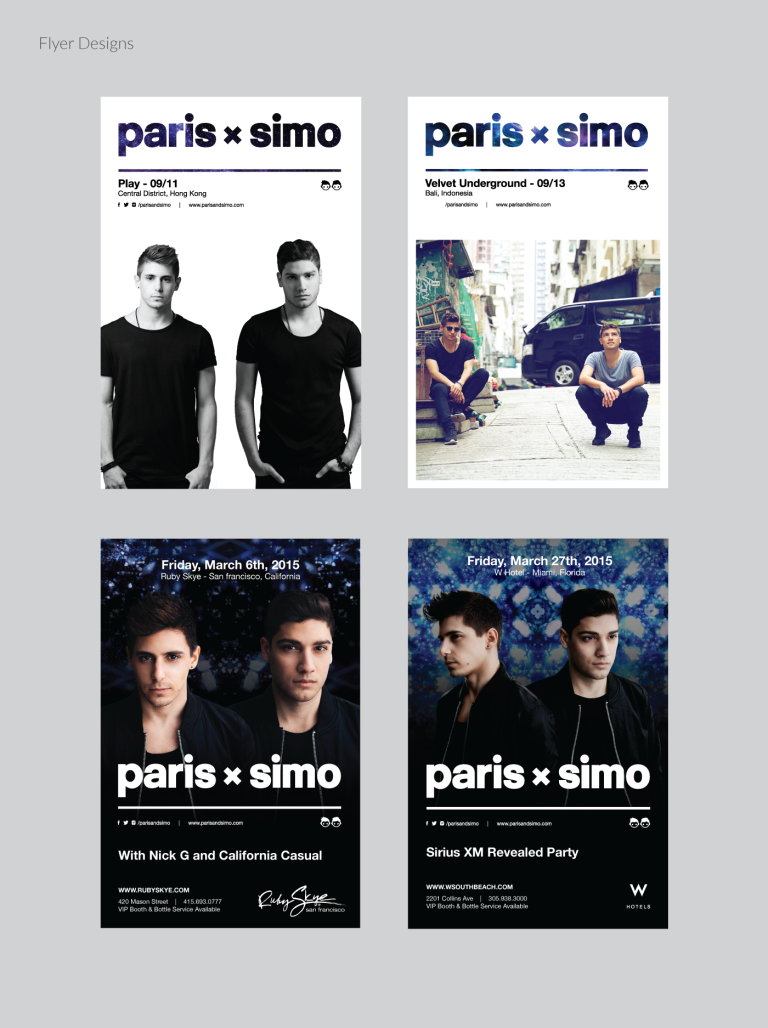 Paris and Simo Flyer