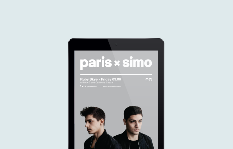 Paris and Simo Flyer